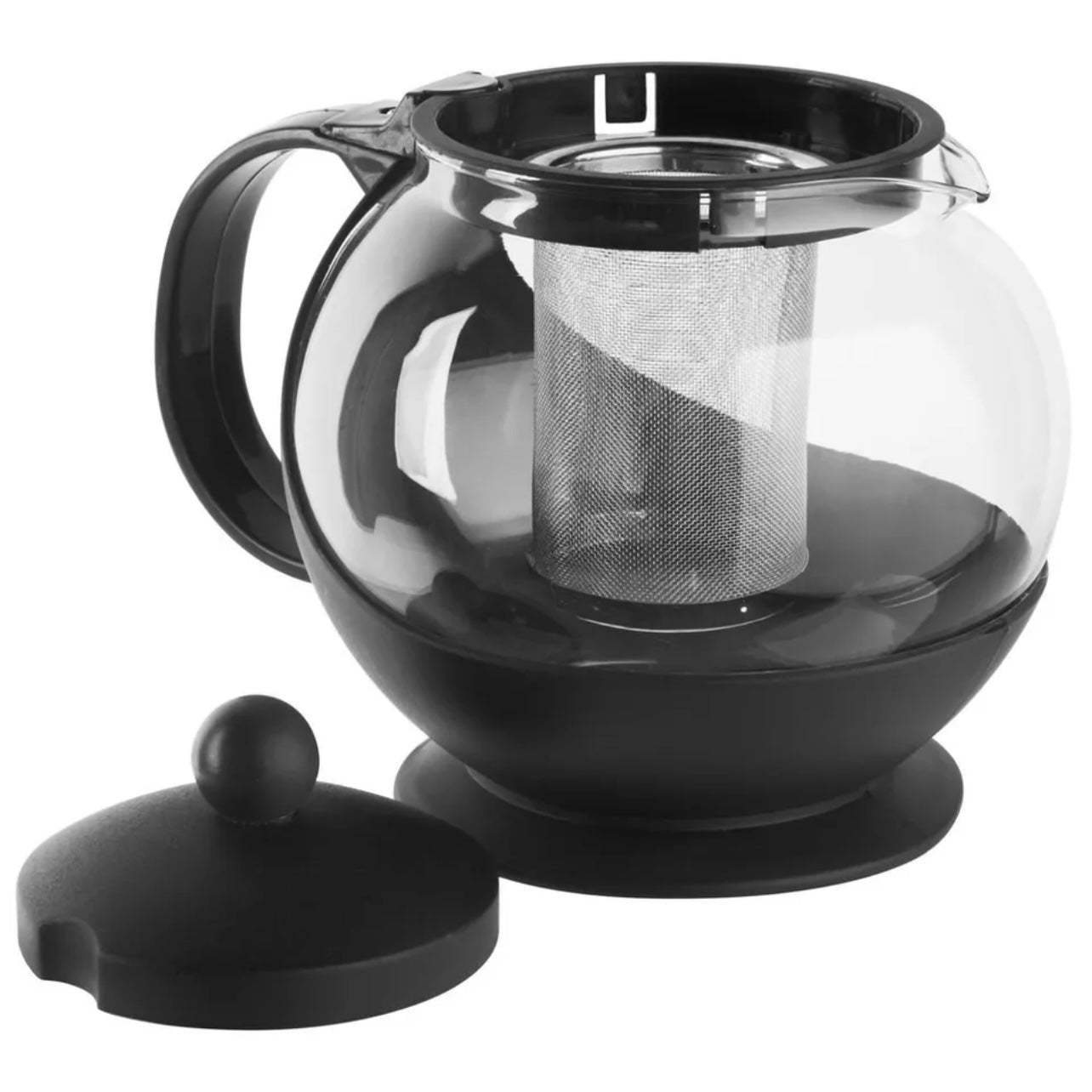 25 oz Tempered Glass Teapot Hot Tea Maker with Stainless Steel Infuser US Seller