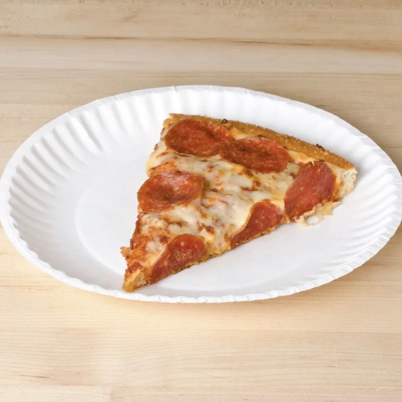 9 in Everyday Disposable Paper Plates Uncoated Party 100 or 200 Plate Made in US